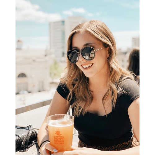 Pavo Sunglasses - Jet Black x Gray