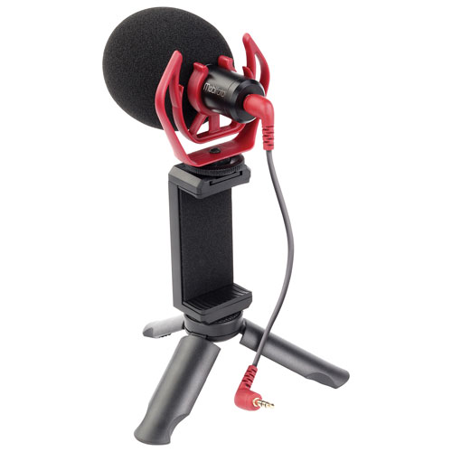 Mobifoto Mobimic 20 Cardioid Microphone Audio Vlogging Kit with Mini Tripod