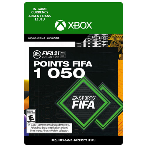 FIFA 21 - 1050 Ultimate Team FIFA Points - Digital Download