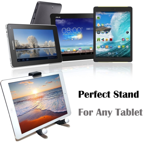 UBeesize Phone tripod, UBeesize Portable and Adjustable Camera Stand Holder with Wireless Remote and Universal Clip, Compatible with iPhone, Android