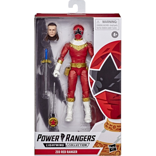 POWER RANGERS  Lightning Collection 6 Inch Action Figure Wave 6 - Zeo Ranger In Red One of the best lightning collection power rangers Figures all lightning collection are top quality