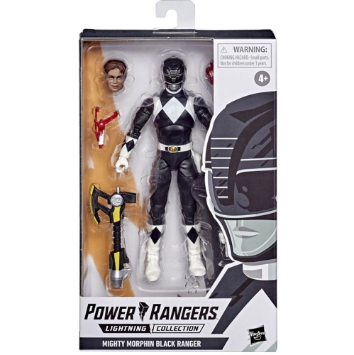 POWER RANGERS  Lightning Collection 6 Inch Action Figure Wave 6 - Classic Ranger In Black Great figure!