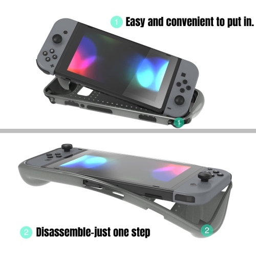 Protective Case , Heat Dissipation Grey for Nintendo Switch