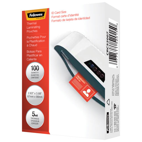 Fellowes Halo 125 12.5" Laminator with Restaurant Pouch Starter Kit