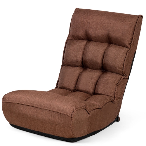 Fauteuil de sol 4 positions Costway