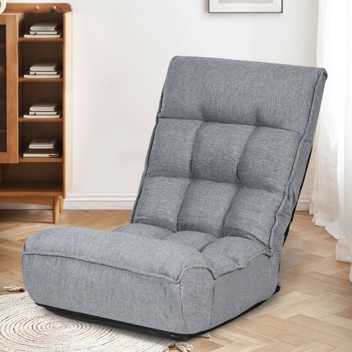 Fauteuil de sol 4 positions Costway
