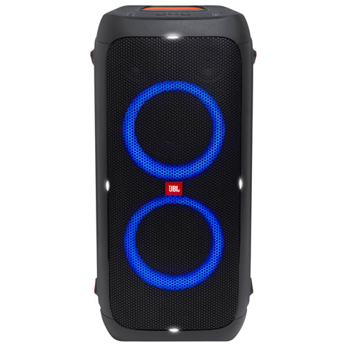 JBL PartyBox 310 – Enceinte Bluetooth portable de soirée au son puissant  avec effets lumineux éblouissants – Prise USB & entrée jack pour guitare ou  micro – Autonomie 18hrs – Noir : : High-Tech