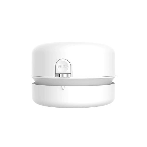 Desk Set Vacuum Cleaner Wireless Auto Mini Portable Dust Sweeper For School/Classroom/Home/Office Desk - White