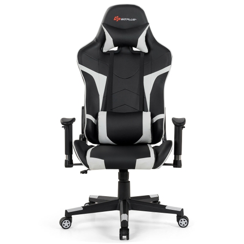 Fauteuil de gamer Goplus - Avec massage et support lombaire