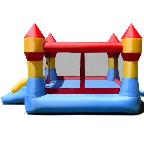 Costway Kid Inflatable Bounce House Castle Moonwalk Playhouse Jumper Slide
