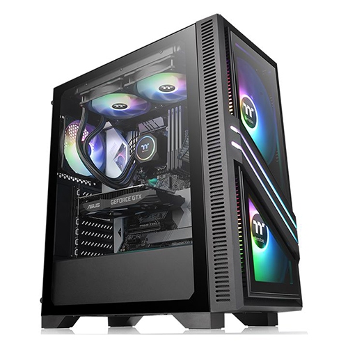 Thermaltake Versa T35 Tempered Glass RGB Mid-Tower Chassis