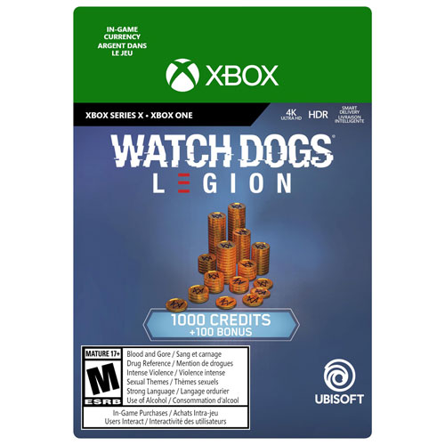 Watch Dogs: Legion - 1100 Credits - Digital Download