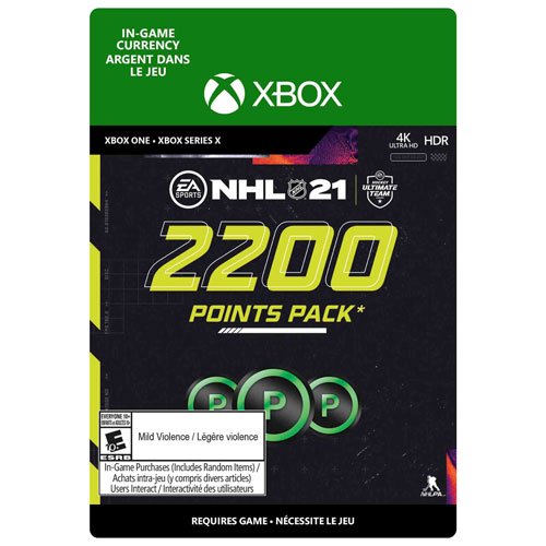 NHL 21 - 2200 Points Pack
