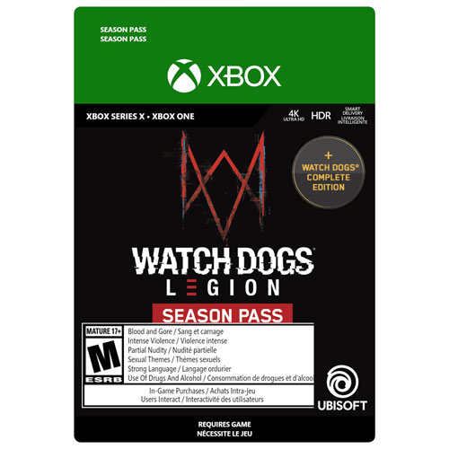 watch dogs legion season pass xbox