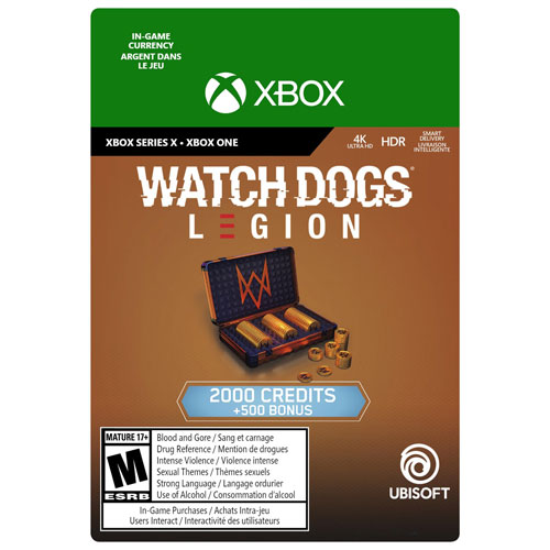 Watch Dogs: Legion - 2500 Credits - Digital Download