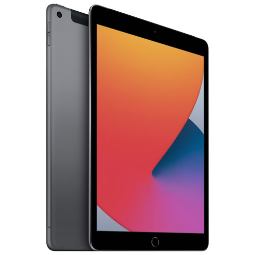 Bell Apple iPad 10.2" 32GB with Wi-Fi & 4G LTE - Space Grey - Monthly Financing