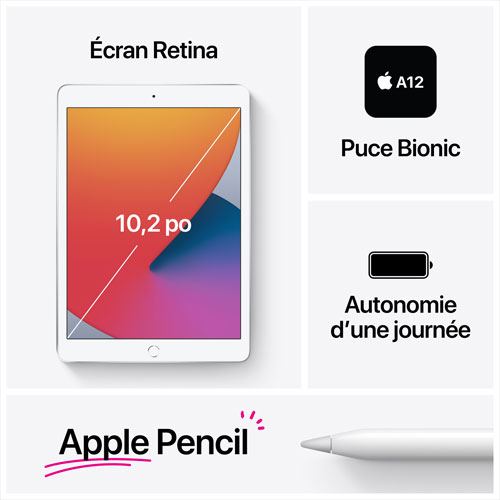 TELUS Apple iPad 10.2" 32GB with Wi-Fi & 4G LTE (8th Generation) - Space Grey - Monthly Financing