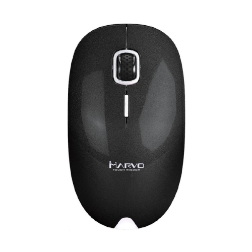Marvo Office - Wireless Optical Mouse with 3 Buttons, DPI: 1000/1200/1600, Black