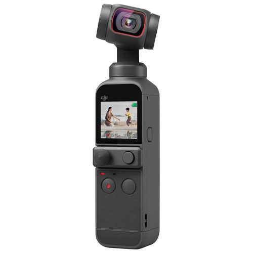 DJI Pocket 2 3-Axis Stabilized 4K Handheld Camera - Black