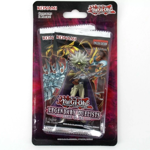 Yugioh Legendary Duelists Rage of Ra 1st Edition 2-Pack Booster Pack Blister