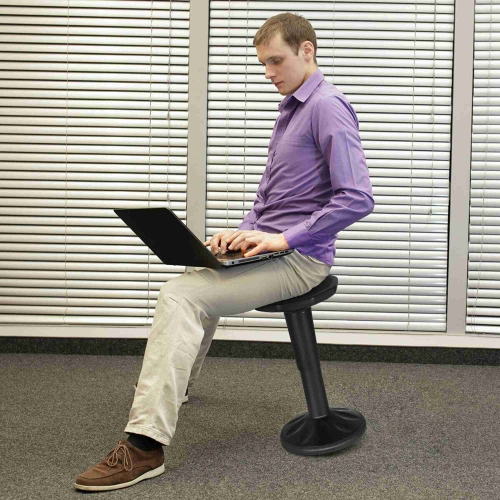 Costway Kids Active Motion Stool Ergonomic Wobble Chair with Adjustable Height