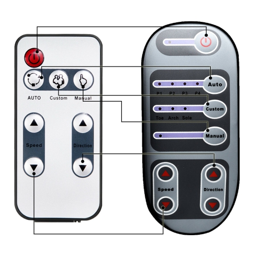 Costway Shiatsu Foot Massager Kneading and Rolling Leg Calf Ankle w/Remote Black
