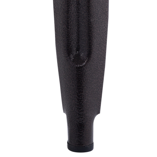 Goplus Copper Set of 4 Metal Wood Counter Stool Dining Kitchen Bar Chairs Rustic