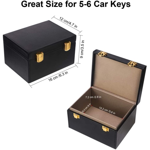 Car Key Signal Blocker Box Large Keyless Entry RFID Blocking Case 