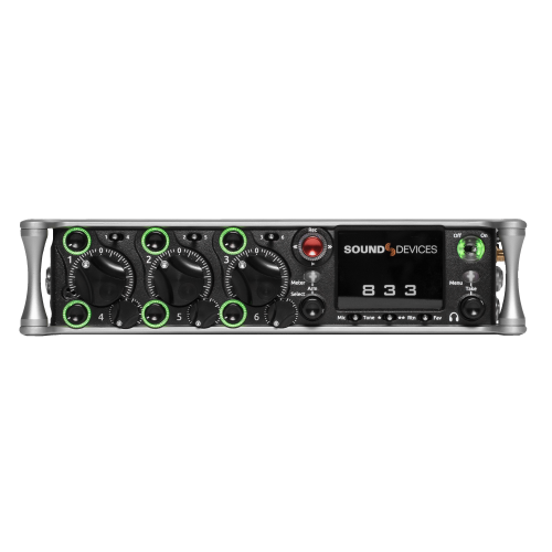 Sound Devices 833 8-Channel Portable Mixer-Recorder
