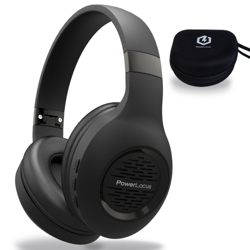 PowerLocus P2 sans fil Sur- Ear Pliable - Casque audio Bluetooth - Avec  microphone 