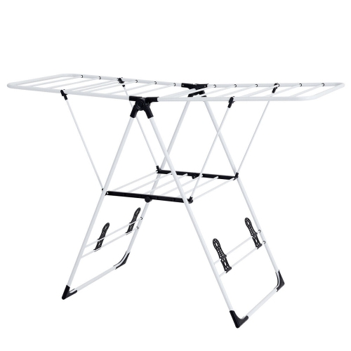 Costway Laundry Clothes Storage Drying Rack Portable Folding Dryer Hanger Heavy Duty