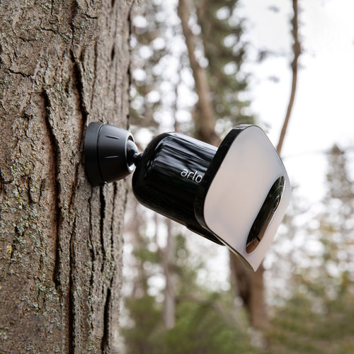 Caméra de surveillance d'extérieur à projecteur d'illumination sans fil 2K Arlo Pro 3 - Noir