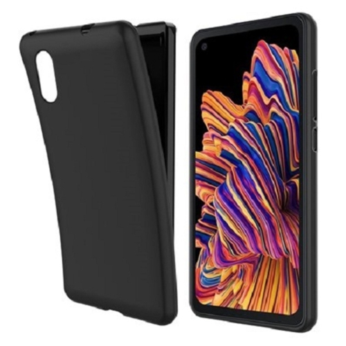 【CSmart】 Ultra Thin Soft TPU Silicone Jelly Bumper Back Cover Case for Samsung Galaxy Xcover Pro, Black