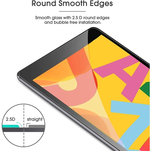 KEEGUARD Screen Protector for iPad 9.7" 6th/ 5th Gen 2018 2017/ iPad Pro 9.7 2016/ Air 2/ Air Tempered Glass Screen Film Guard for 9.7 inch iPad 6/5,