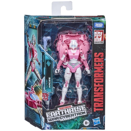 TRANSFORMERS  Earthrise War for Cybertron 6 Inch Action Figure Deluxe Class (2020 Wave 2) - Arcee #17 