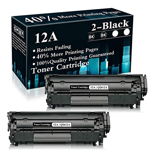 Compatible 12A | Q2612A (2-Pack,Black) Toner Cartridge Replacement for HP  LaserJet 1020 1022n 1022nw 1010 1012 1015 | Best Buy Canada