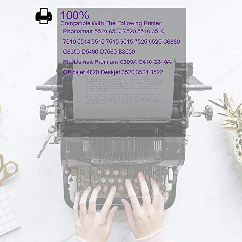 Cartouche d’encre couleur de rechange compatible avec les imprimantes HP 564 XL 5 couleur, compatible avec HP Photosmart 5520 6520 7520