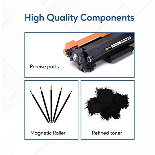 Kogain Replacement for Brother TN760 TN-760 TN730 Toner Cartridge High Yield 2 Pack,Compatible with Brother HL-L2350DW