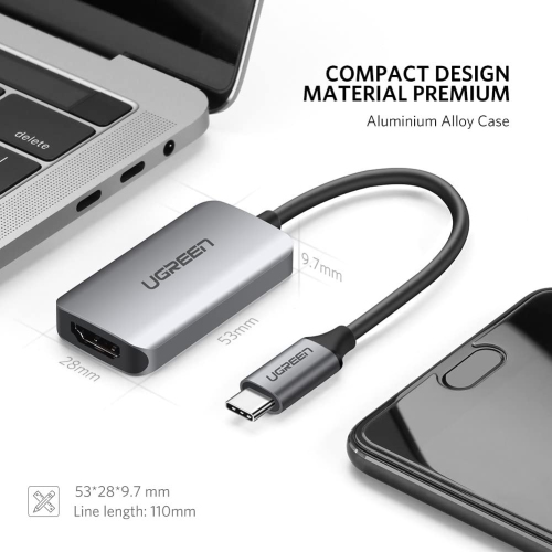 UGREEN USB C to HDMI Adapter 4K 60HZ Type C Thunderbolt 3