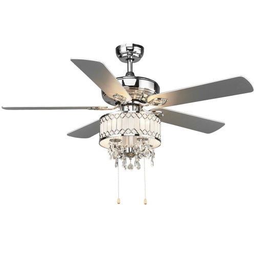 Costway 52 Classical Crystal Ceiling, Best Crystal Ceiling Fans