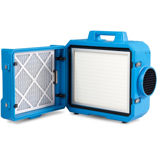 Costway Industrial Commercial HAPE Air Scrubber Negative Air Purifier For 500-2000sq.ft