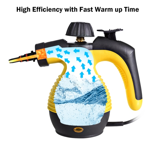 Costway Multifunction Portable Steamer Household Steam Cleaner 1050W W/Attachments