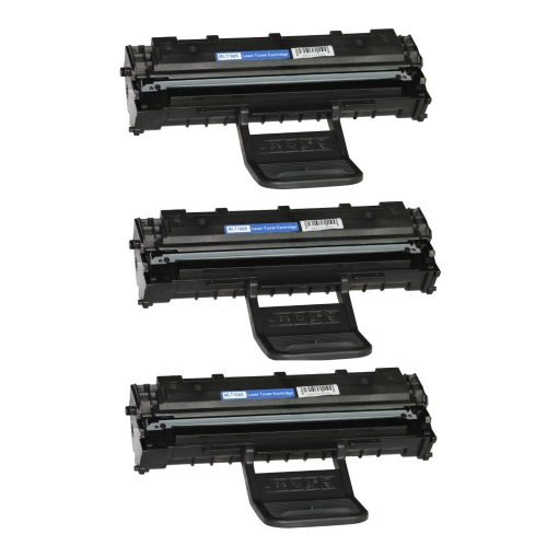 Printer Solution Premium Brand New Compatible 3 Pack Samsung MLT-D108S Black Toner Cartridge