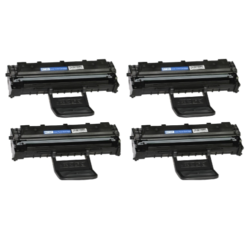 Printer Solution Premium Brand New Compatible 4 Pack Samsung MLT-D108S Black Toner Cartridge