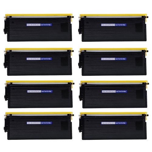 Solution d’imprimante Cartouche de toner noir TN570 de qualité supérieure, nouveau paquet de 8