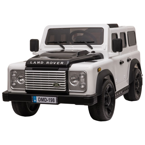 Kool Karz Land Rover Defender Electric Ride-On Car - White