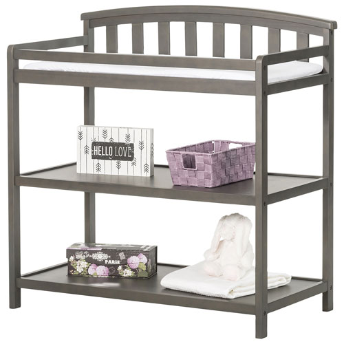 Forever Eclectic Curve Top Changing Table - Dapper Grey