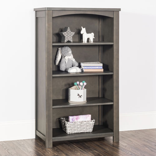 Forever Eclectic Harmony 50" 4-Shelf Kids Bookcase - Dapper Grey