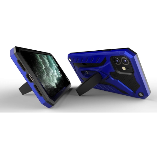 Étui pour iPhone 11 | qualité militaire | 12 pi Étui protecteur testé pour les chutes | béquille | chargement sans fil | compatible avec Apple