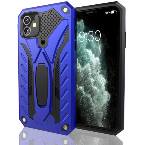 Étui pour iPhone 11 | qualité militaire | 12 pi Étui protecteur testé pour les chutes | béquille | chargement sans fil | compatible avec Apple